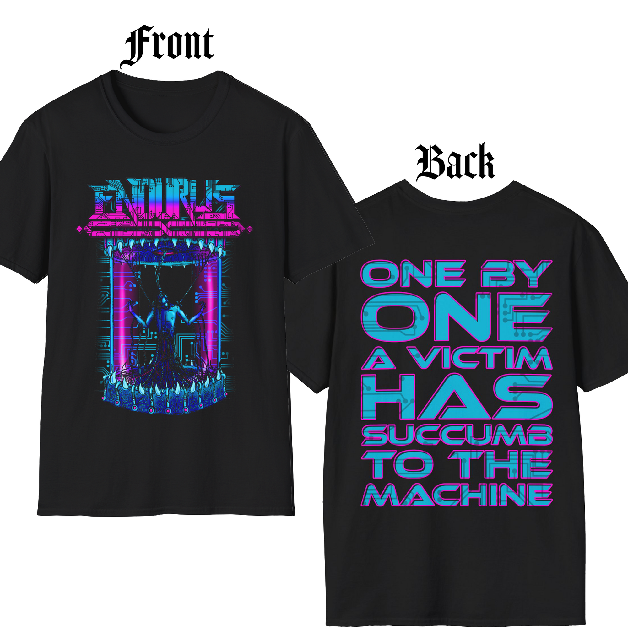Endurus - One with Machine - T-shirt