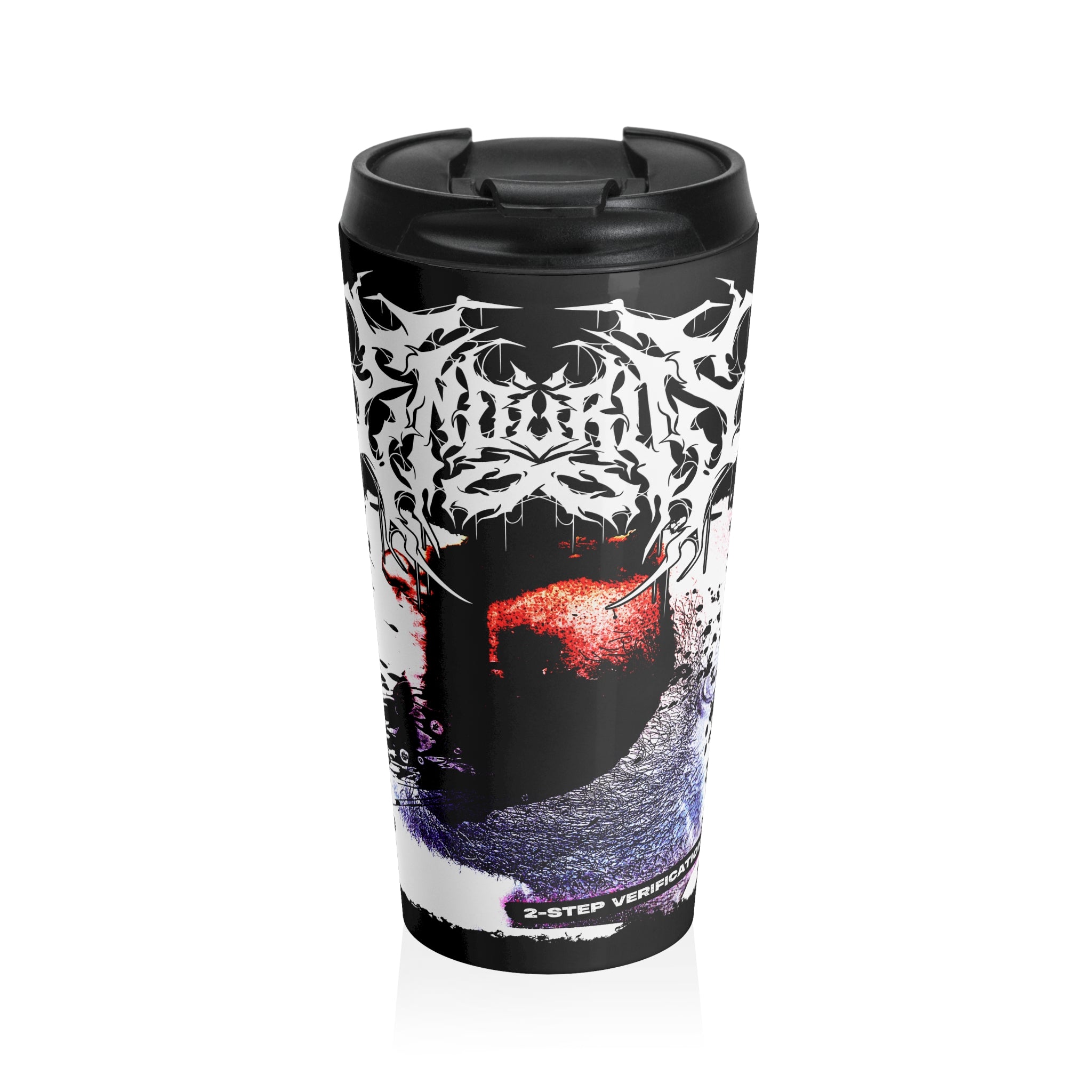 Endurus - 2-Step Verification - Stainless Steel Travel Mug