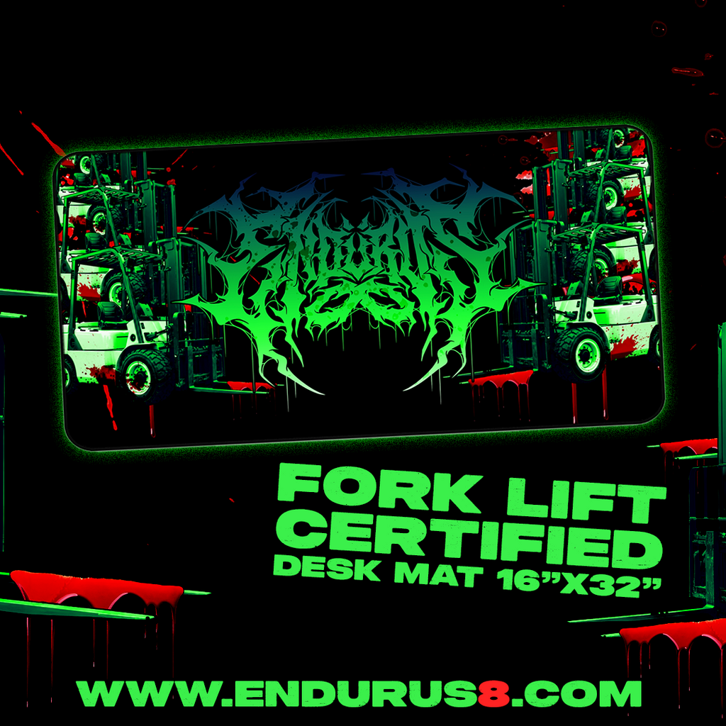 Endurus - Fork Lift Certified - Desk Mat