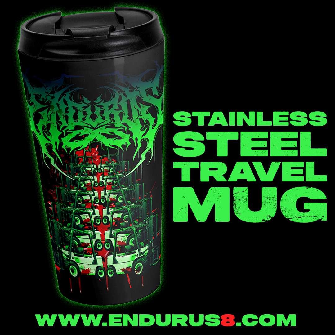 Endurus - Fork Lift Certified - Stainless Steel Travel Mug