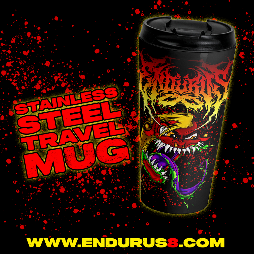 Endurus - Neck Breaker - Stainless Steel Travel Mug