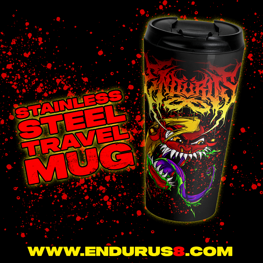 Endurus - Neck Breaker - Stainless Steel Travel Mug