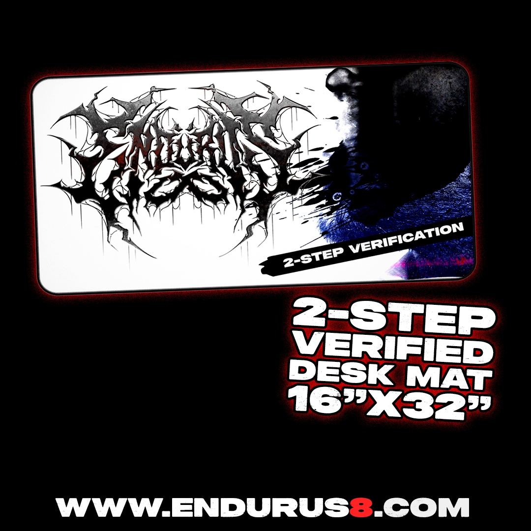 Endurus - 2-Step Verification - Desk Mat